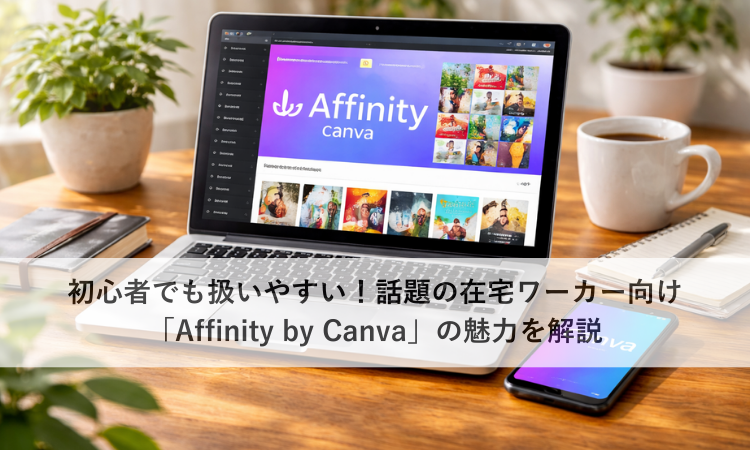 初心者でも扱いやすい！話題の在宅ワーカー向け「Affinity by Canva」の魅力を解説