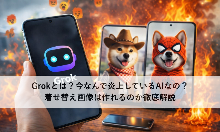 Grokとは？今なんで炎上しているAIなの？着せ替え画像は作れるのか徹底解説