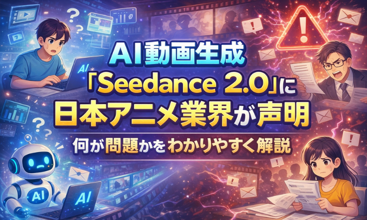 AI動画生成「Seedance 2.0」に日本アニメ業界が声明 何が問題かをわかりやすく解説