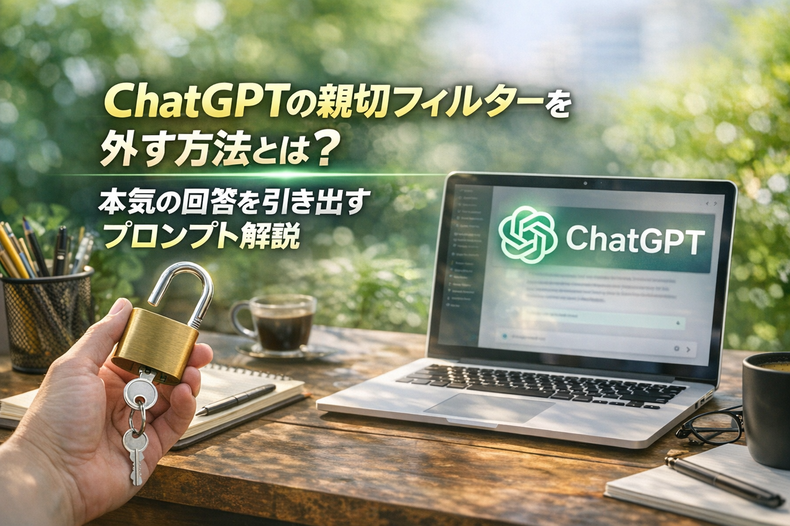 ChatGPTの親切フィルターを外す方法とは？　本気の回答を引き出すプロンプト解説