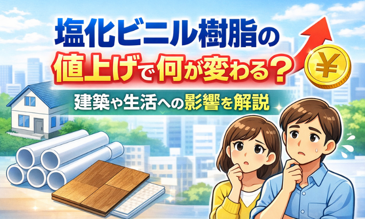 塩化ビニル樹脂の値上げで何が変わる？建築や生活への影響を解説