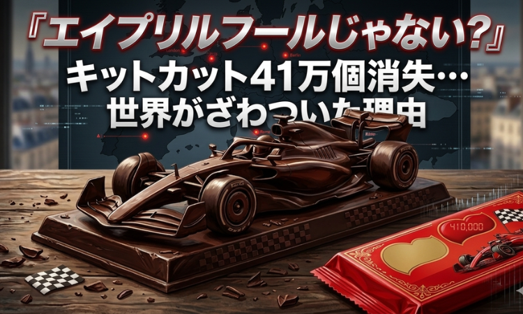 「エイプリルフールじゃない？」キットカット41万個消失…世界がざわついた理由