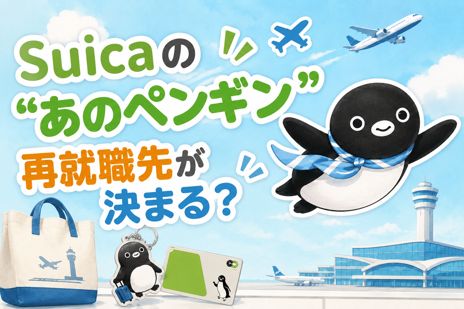 Suicaの“あのペンギン”、再就職先が決まる？