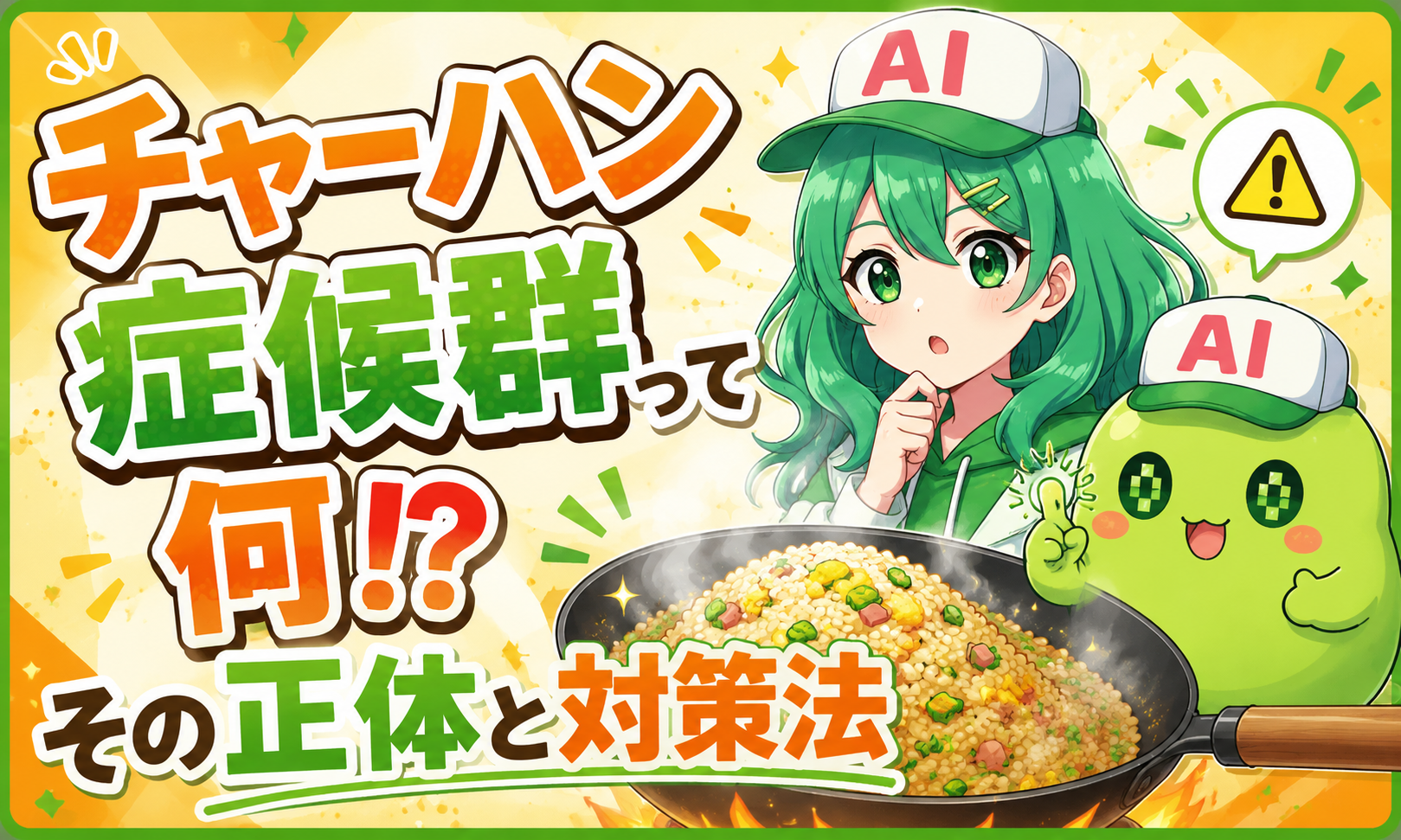 チャーハン症候群って何⁉その正体と対策法