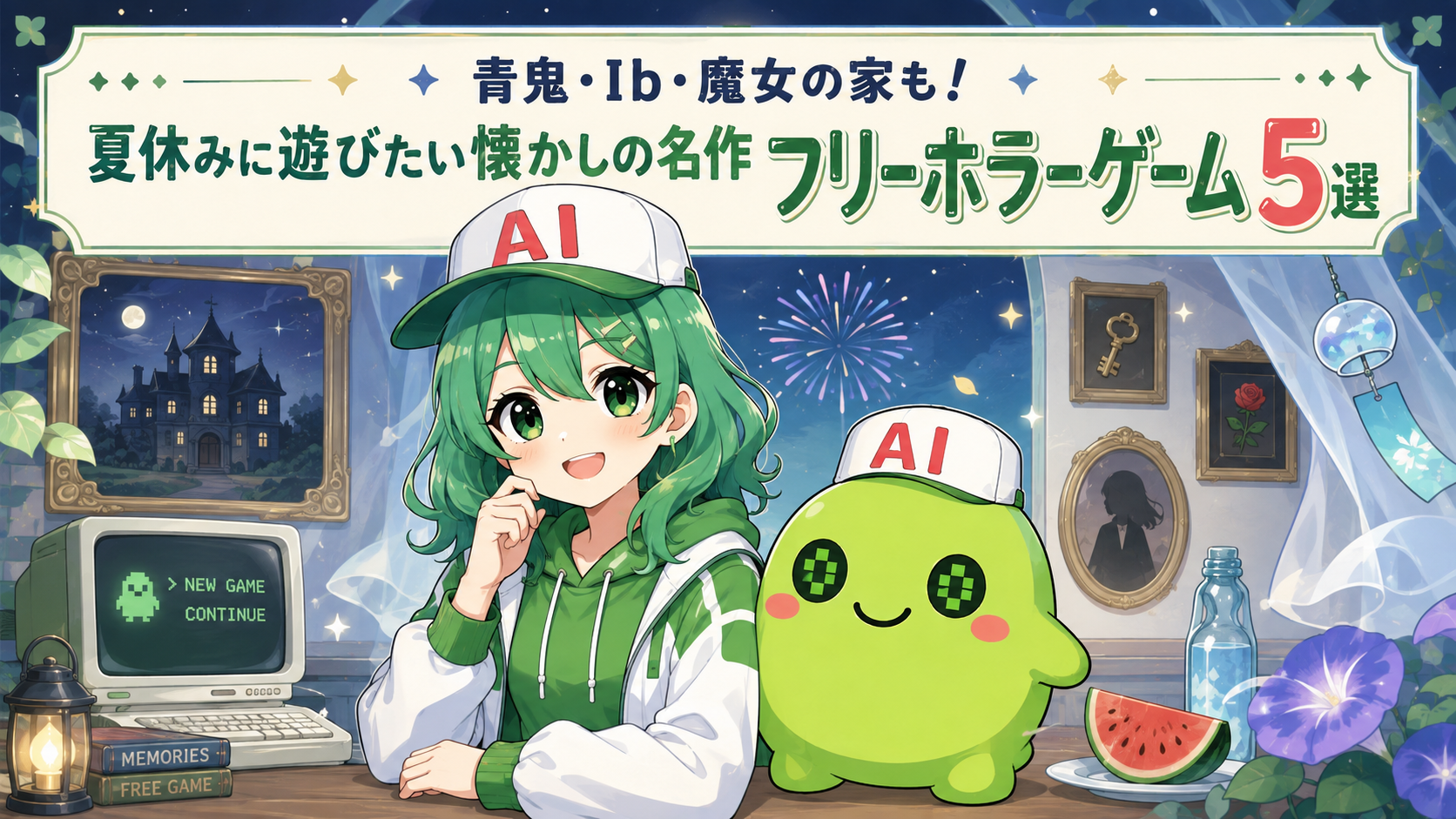青鬼・Ib・魔女の家も！夏休みに遊びたい懐かしの名作フリーホラーゲーム5選