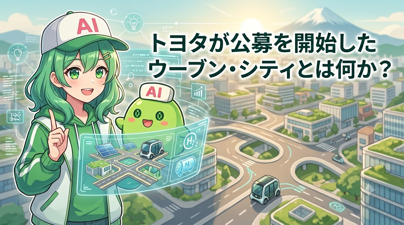 トヨタが公募を開始したウーブン・シティとは何か？
