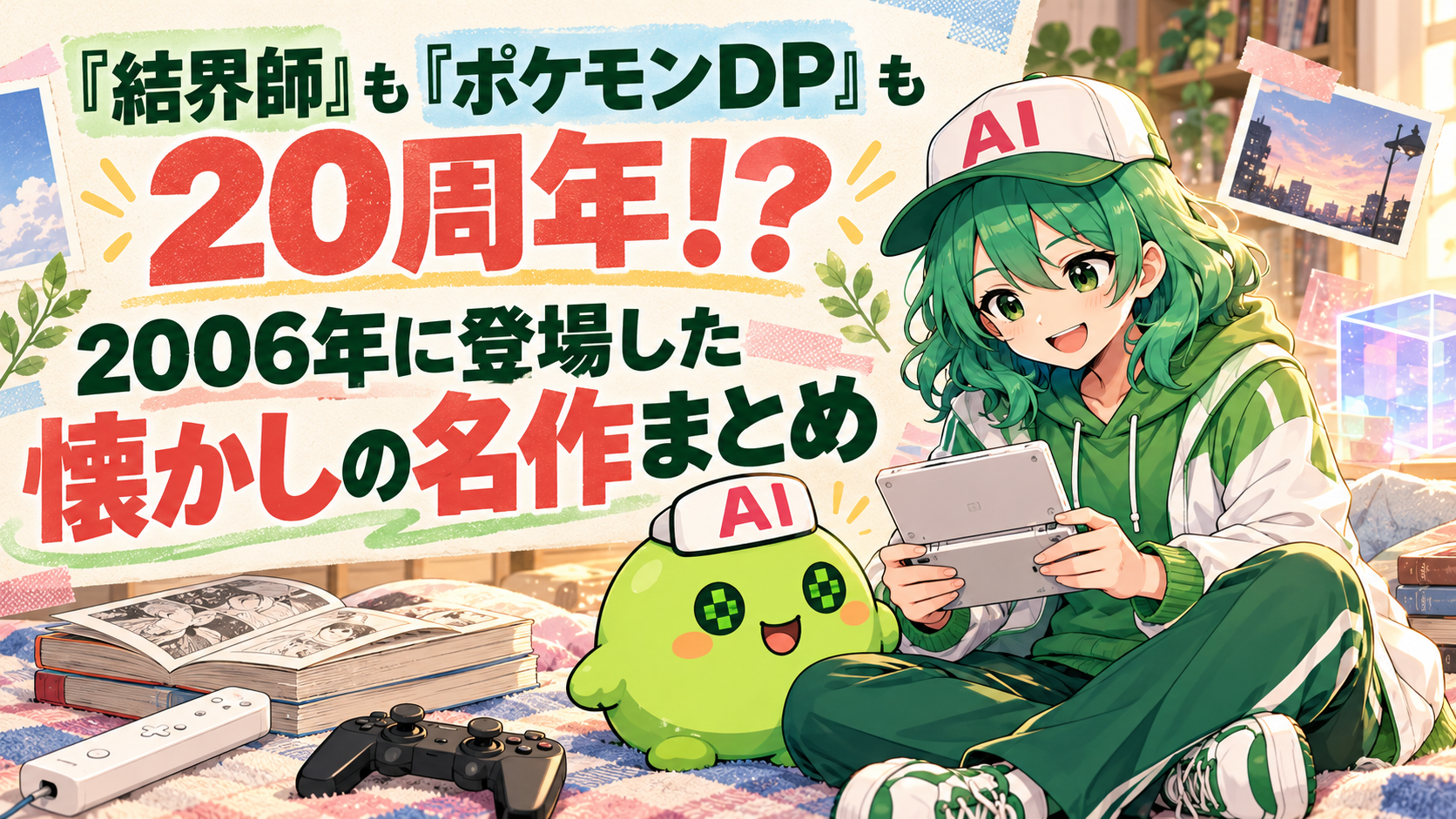 『結界師』も『ポケモンDP』も20周年！？2006年に登場した懐かしの名作まとめ