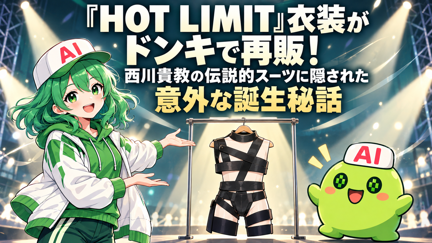 『HOT LIMIT』衣装がドンキで再販！西川貴教の伝説的スーツに隠された意外な誕生秘話