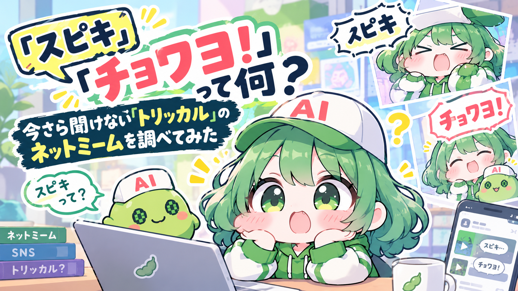 「ｽﾋﾟｷ」「チョワヨ！」って何？今さら聞けない『トリッカル』のネットミームを調べてみた